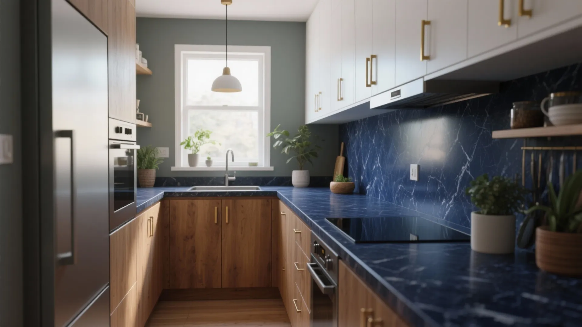 5 Blue Kitchen Counter Ideas for Small Spaces: Creative blue kitchen counter inspirations to maximize style and function in compact homes