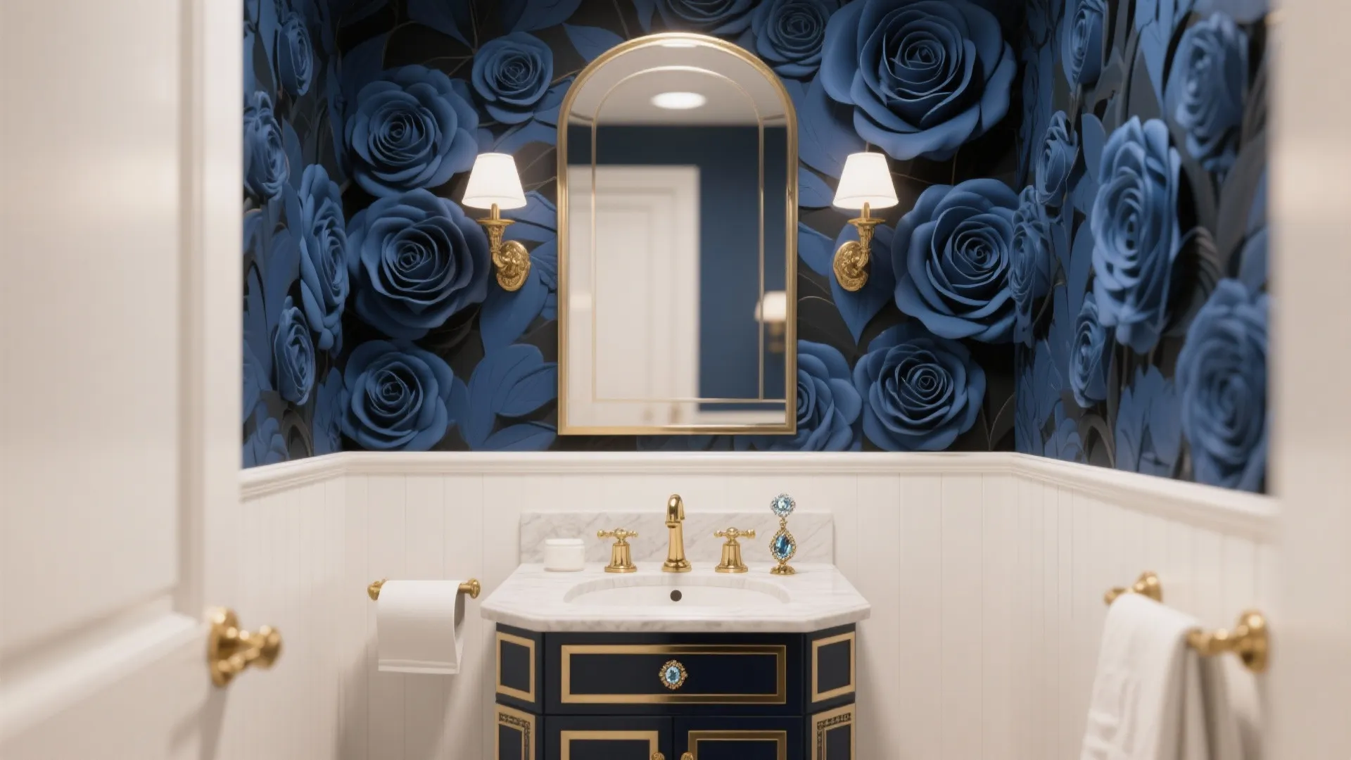 1. Bold Florals for Drama