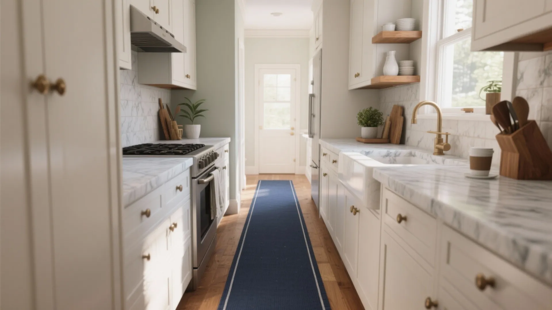 5 Kitchen Runner Blue Ideas: Creative blue kitchen runner ideas to transform small kitchens with style and function