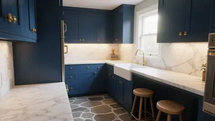 Navy Blue Kitchen Cabinets — 5 Inspiring Ideas