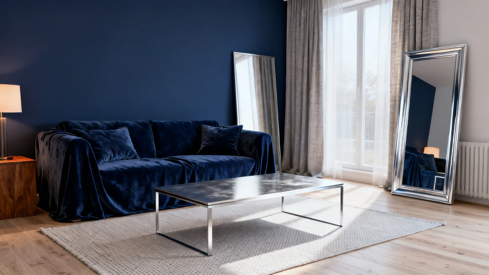 Blue & Silver Living Room Ideas: 5 Inspo