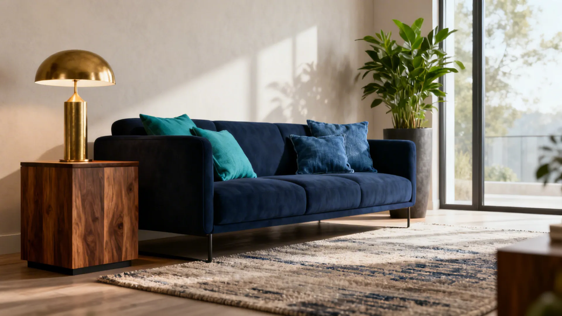 Modern Navy Blue Sofa Ideas (5 Inspo)