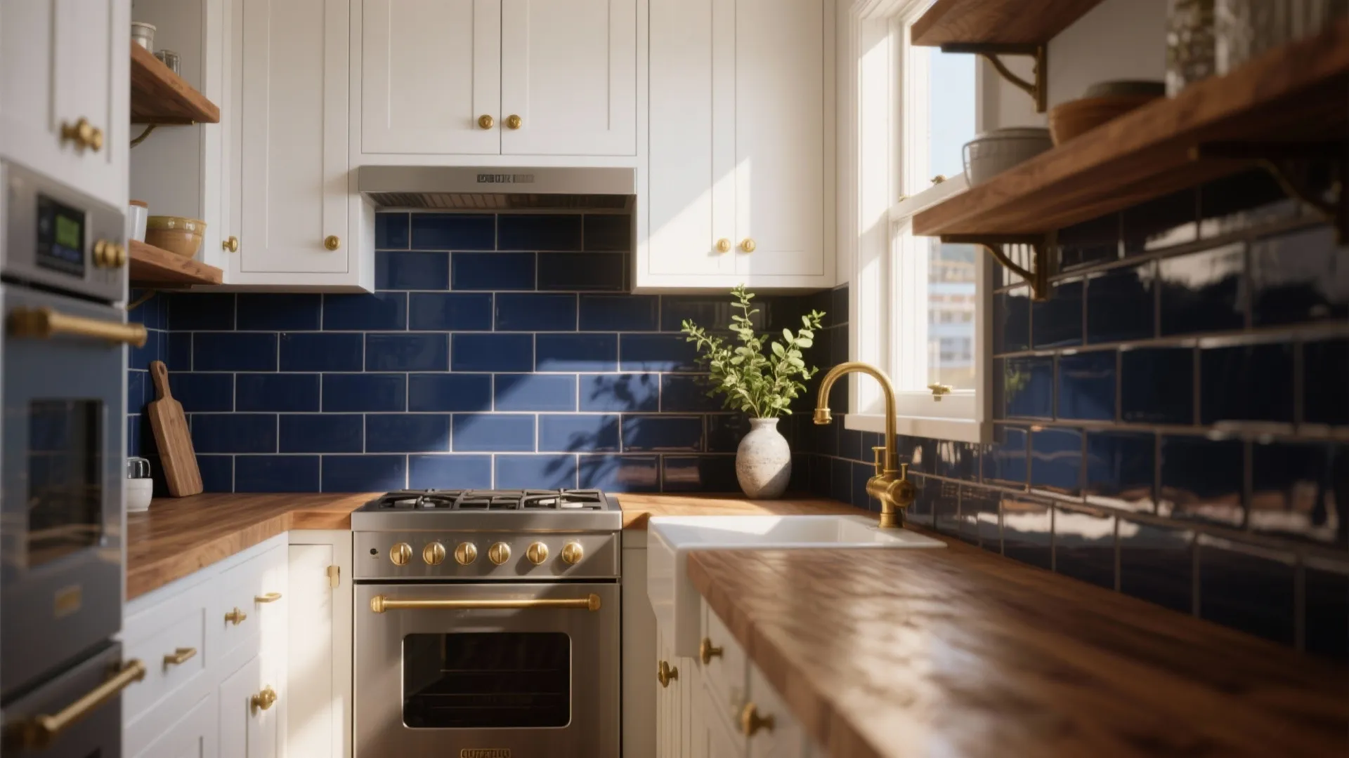 Blue Backsplash Tile Ideas (5 Inspiring Ways): Creative small-kitchen solutions and real-world tips for using blue backsplash tile