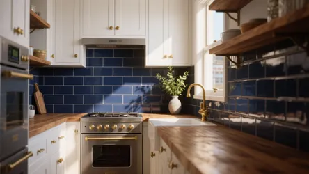 Blue Backsplash Tile Ideas (5 Inspiring Ways)
