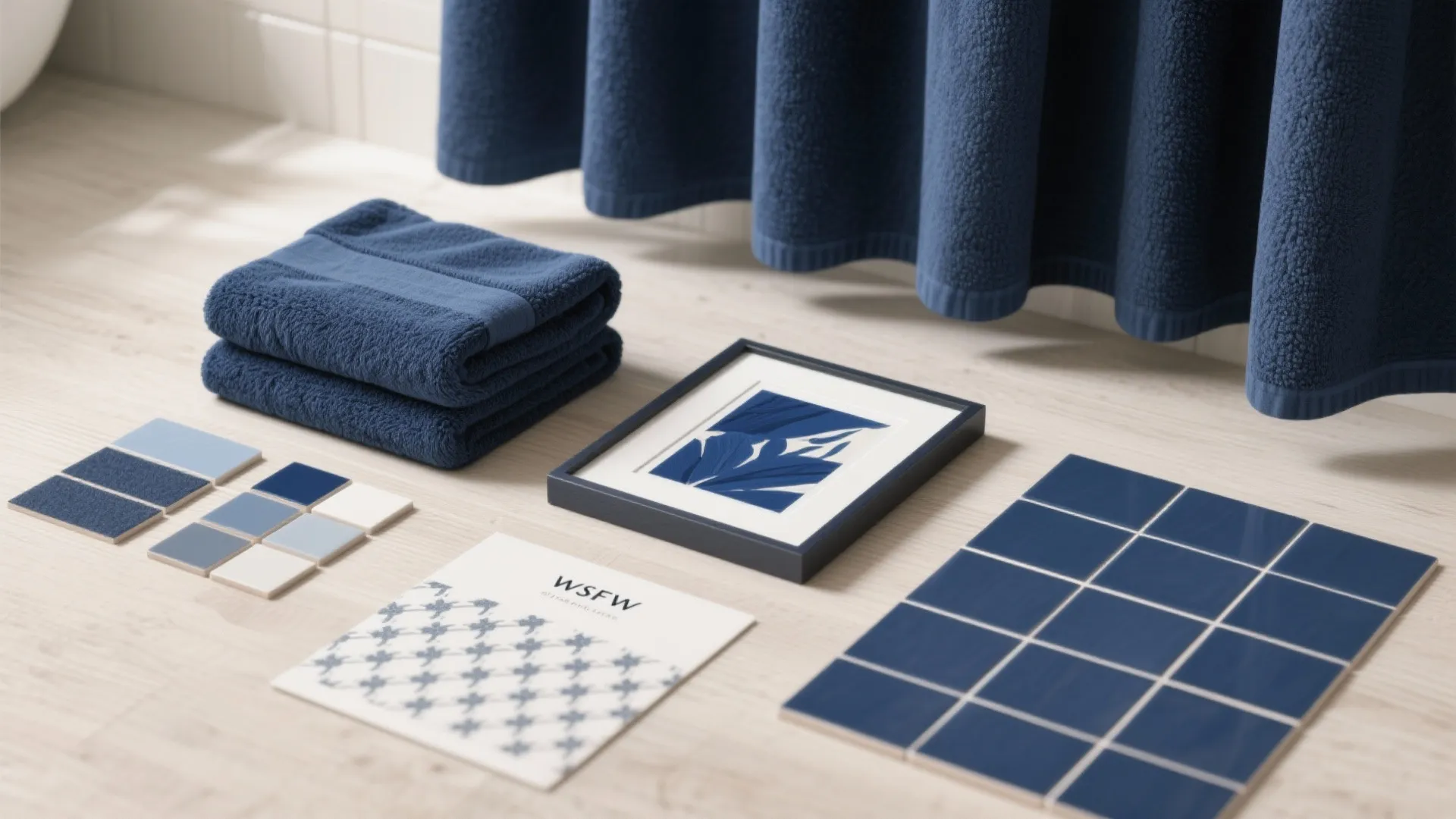 5. Navy Accents and Textiles for Renter-Friendly Updates
