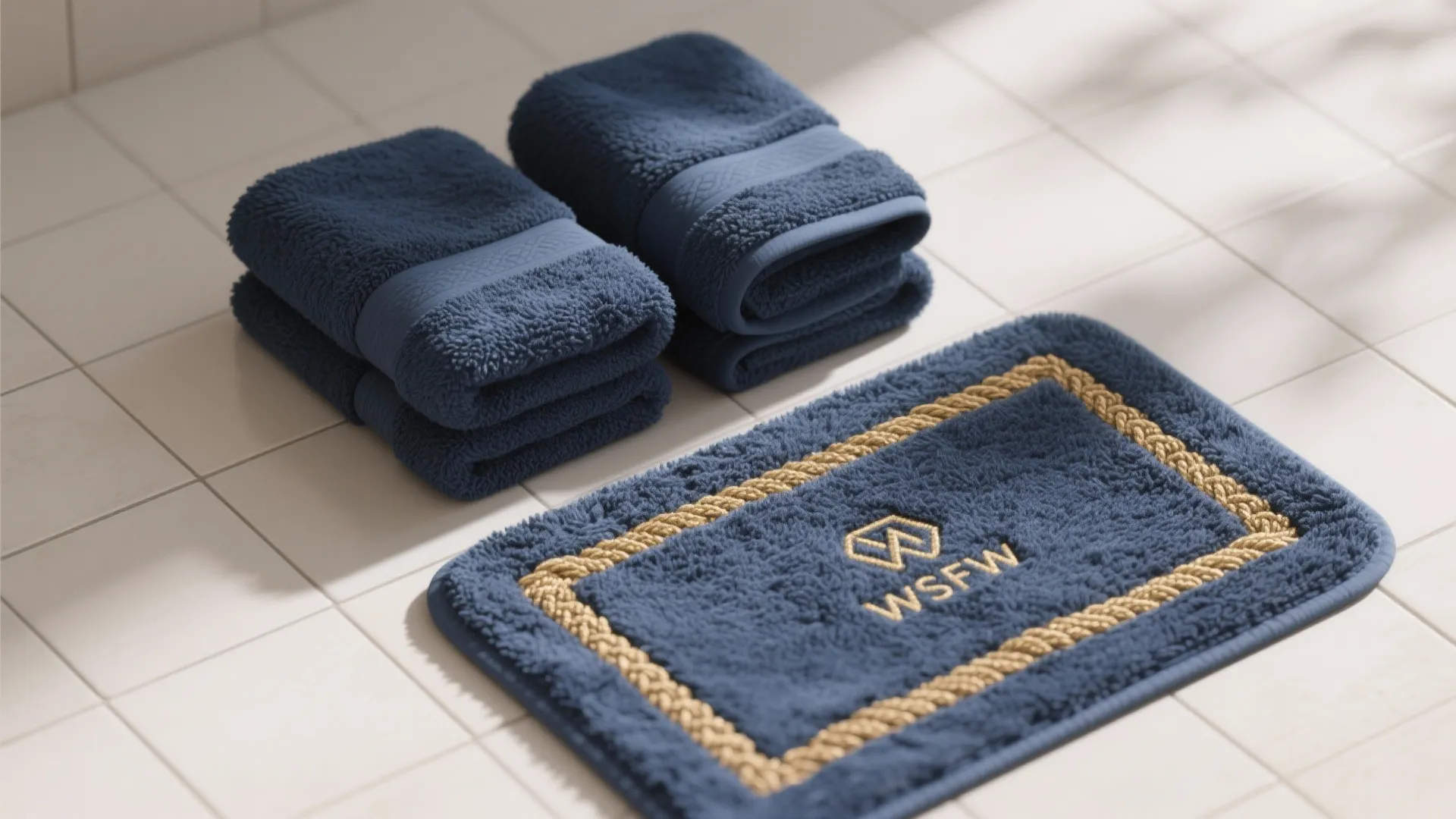 Tip 5: Soft Furnishings in Blue and Gold