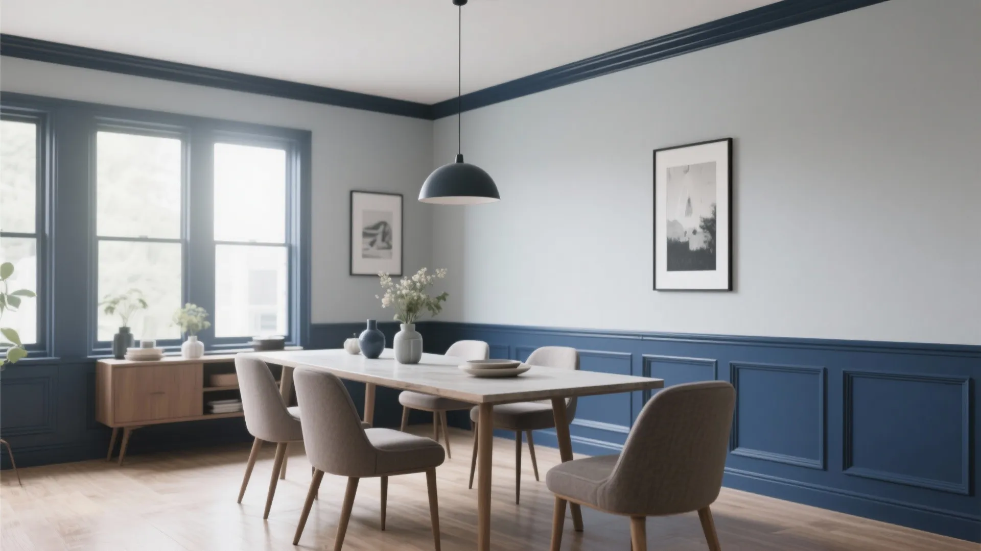 8. Painted Trim Contrast