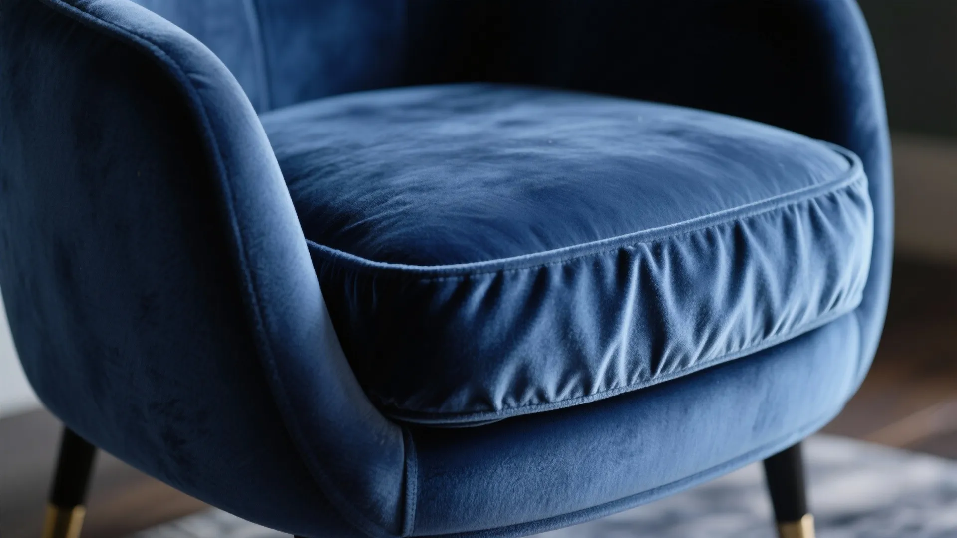 4. Choose Navy Velvet for a Touch of Luxury — Sparingly