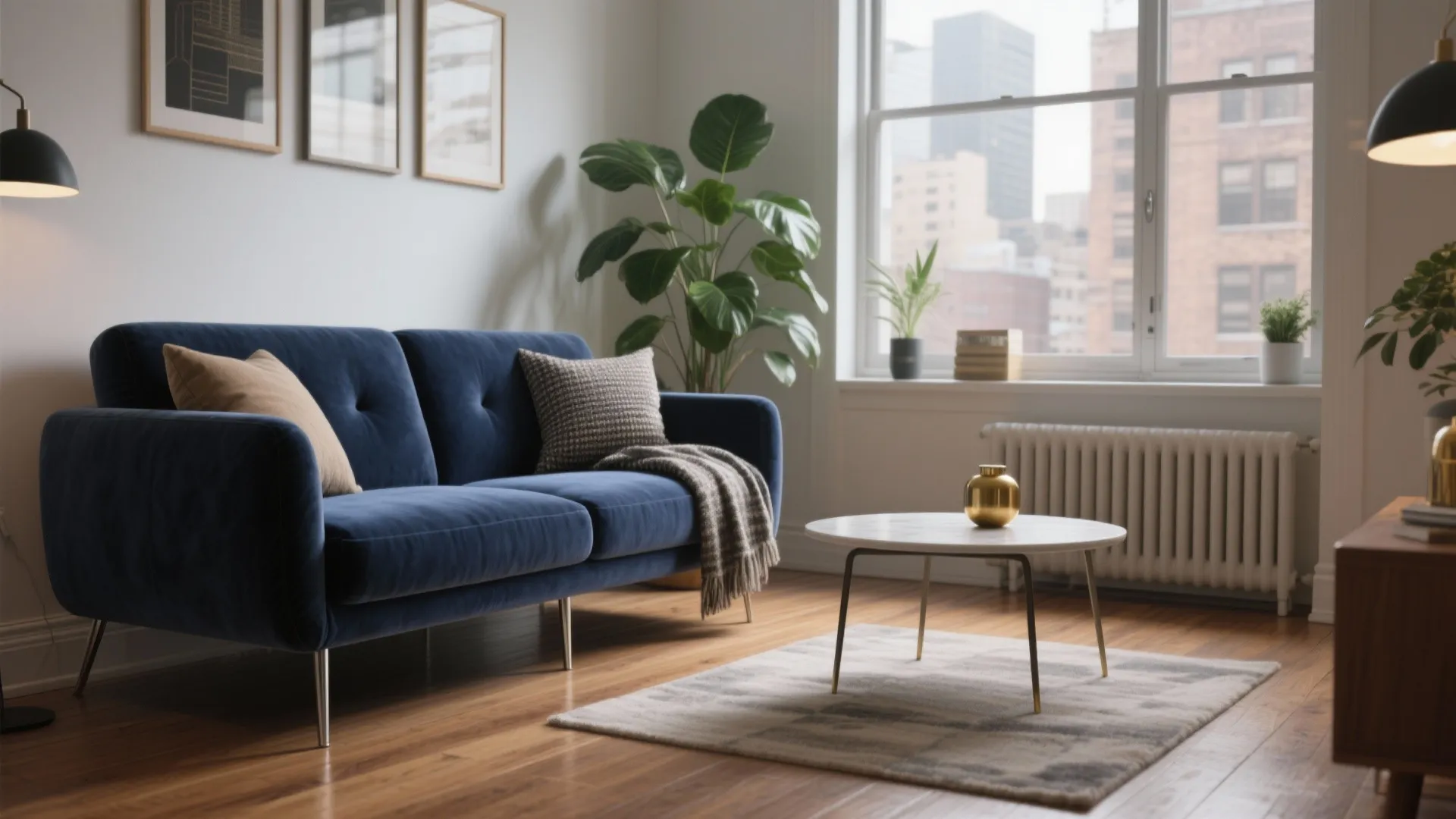 5 Blue Velvet Living Room Set Ideas