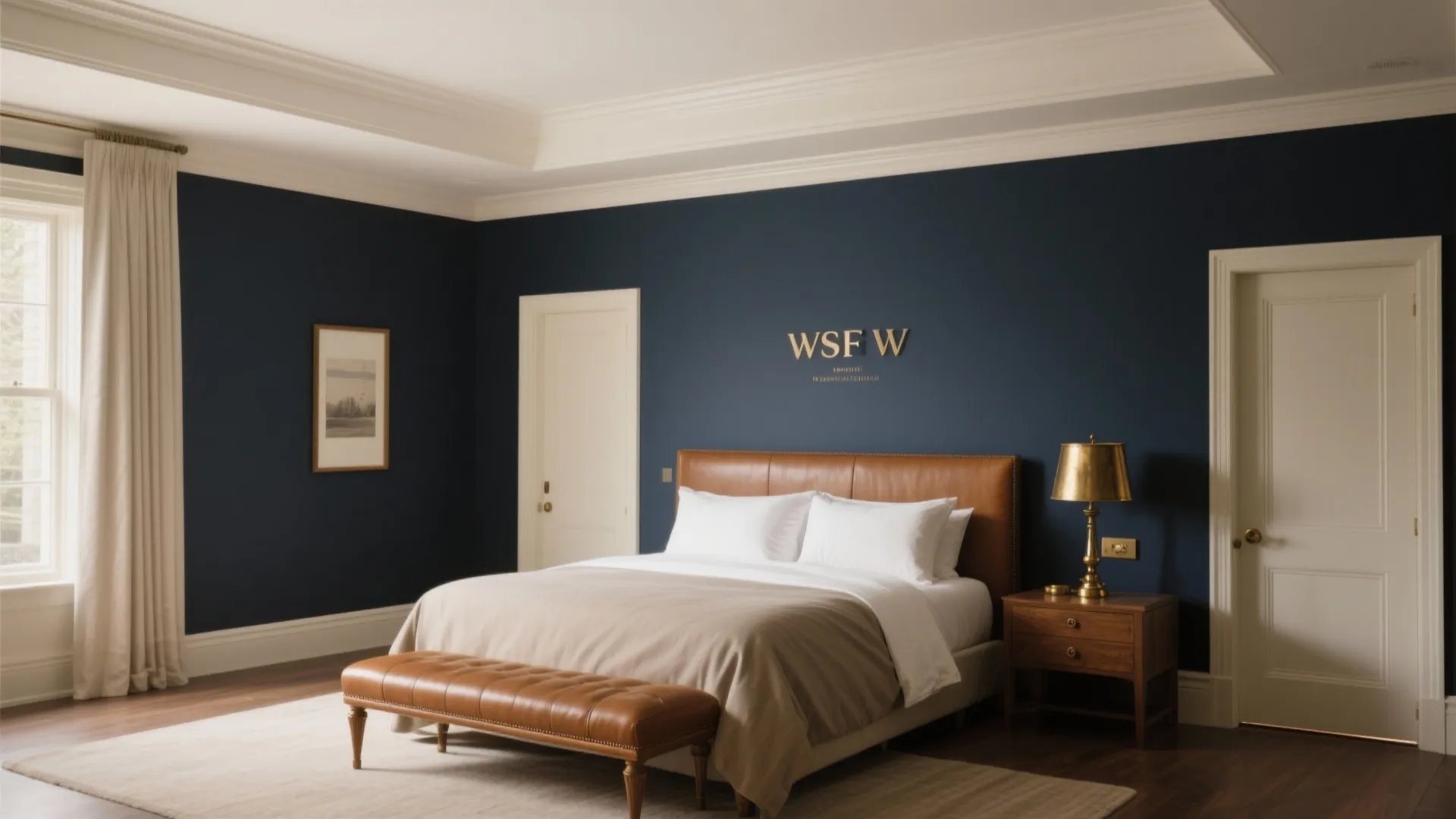 Monochrome Blues with Warm Balance