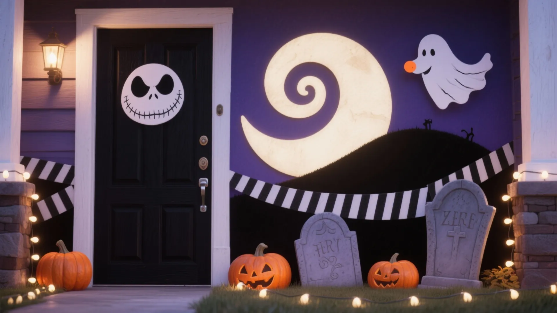 Nightmare Before Christmas Door Decorations DIY Guide: Fast-Track Guide to Spooky & Stylish Front Doors in 1 Minute