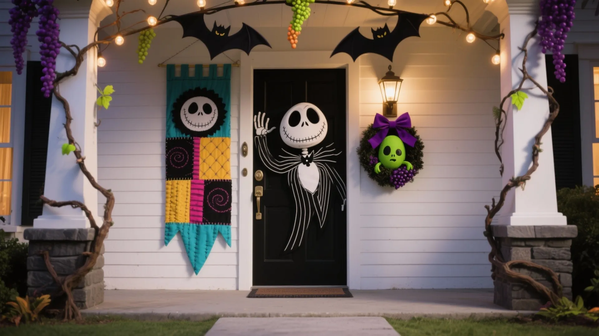 DIY Nightmare Before Christmas Door Decorations: Spooky & Fun Ideas