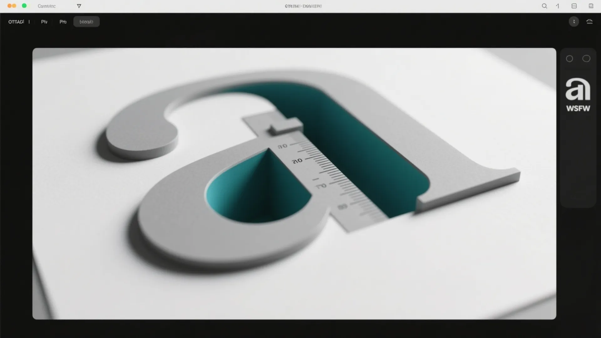 2. Negative space symbolism