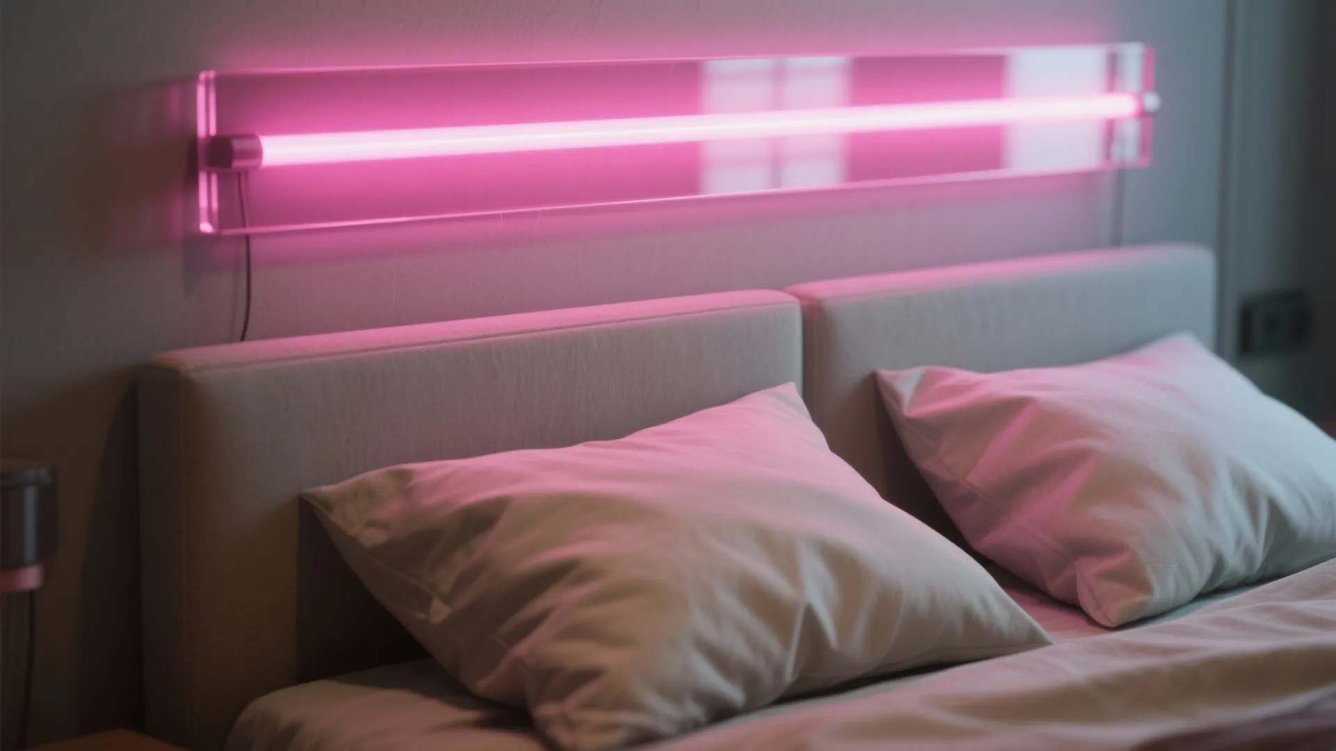 1. Neon Accent, Neutral Backbone