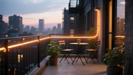 5 Tips for a Balcony Decorated with Neon Light