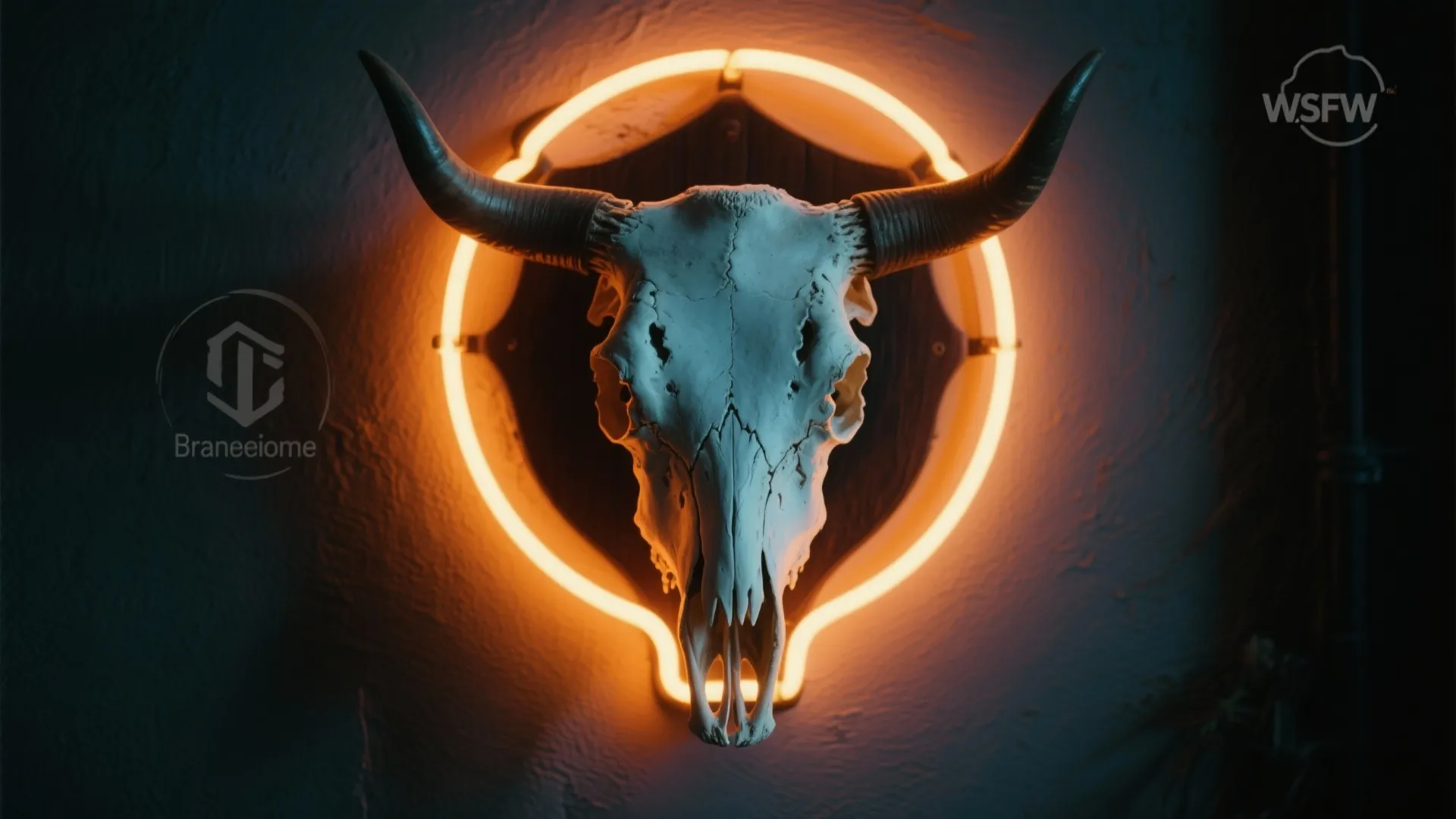 8. Neon Light Backdrop