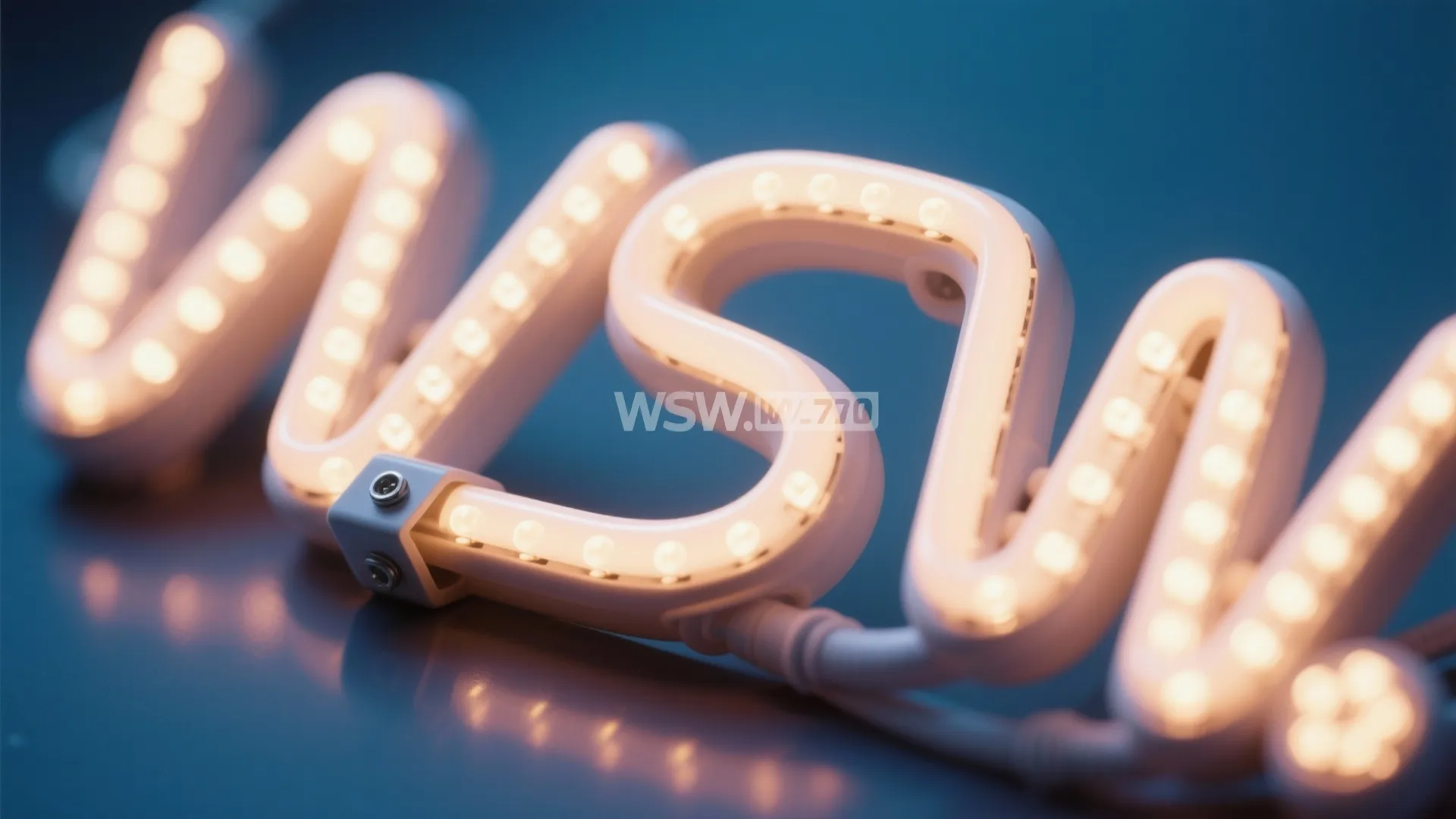 Minimal Neon-Style LED Letters for Slim Profiles