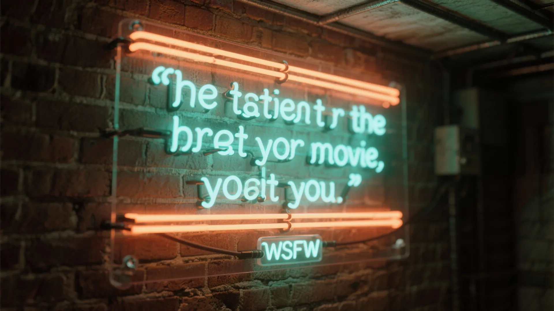 1. Neon Pop Culture Quotes