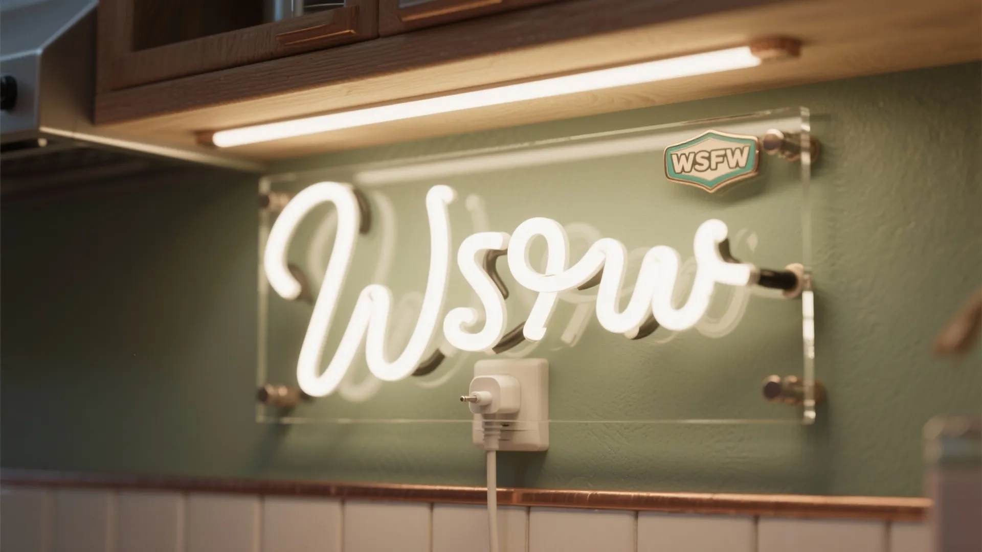 Idea 4: Words, Icons, and Mini Neon