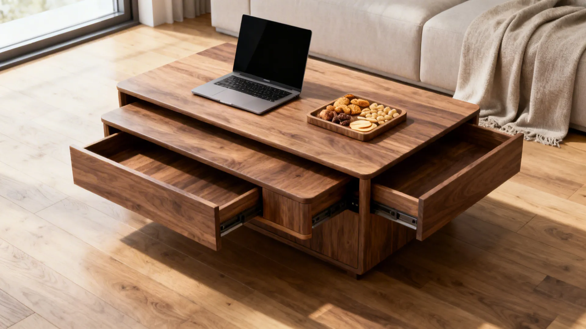 1. Nested coffee tables