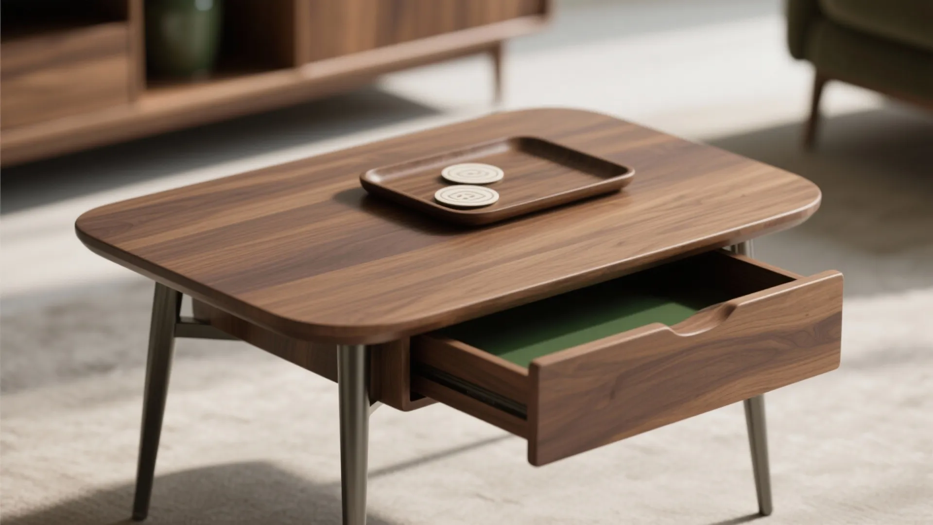 2. Use nested and stackable tables to keep the floor flexible