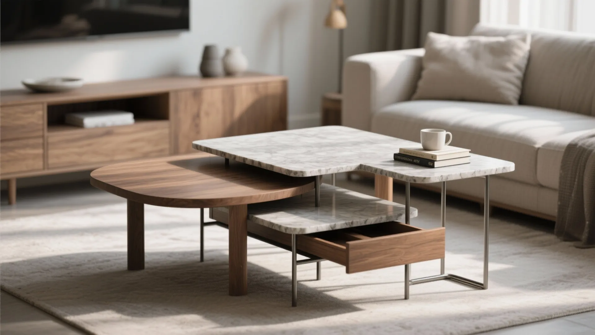 Nested or stacking tables