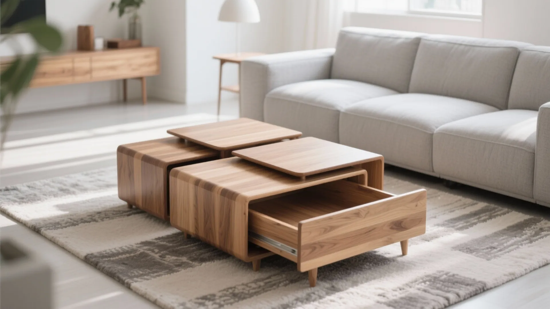 2. Nested Side Tables