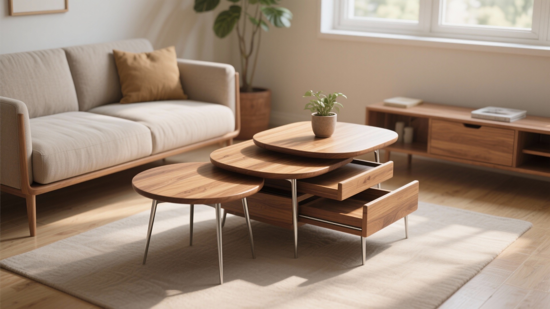 Living Room Too Cramped? 5 Small Space Coffee Table Ideas