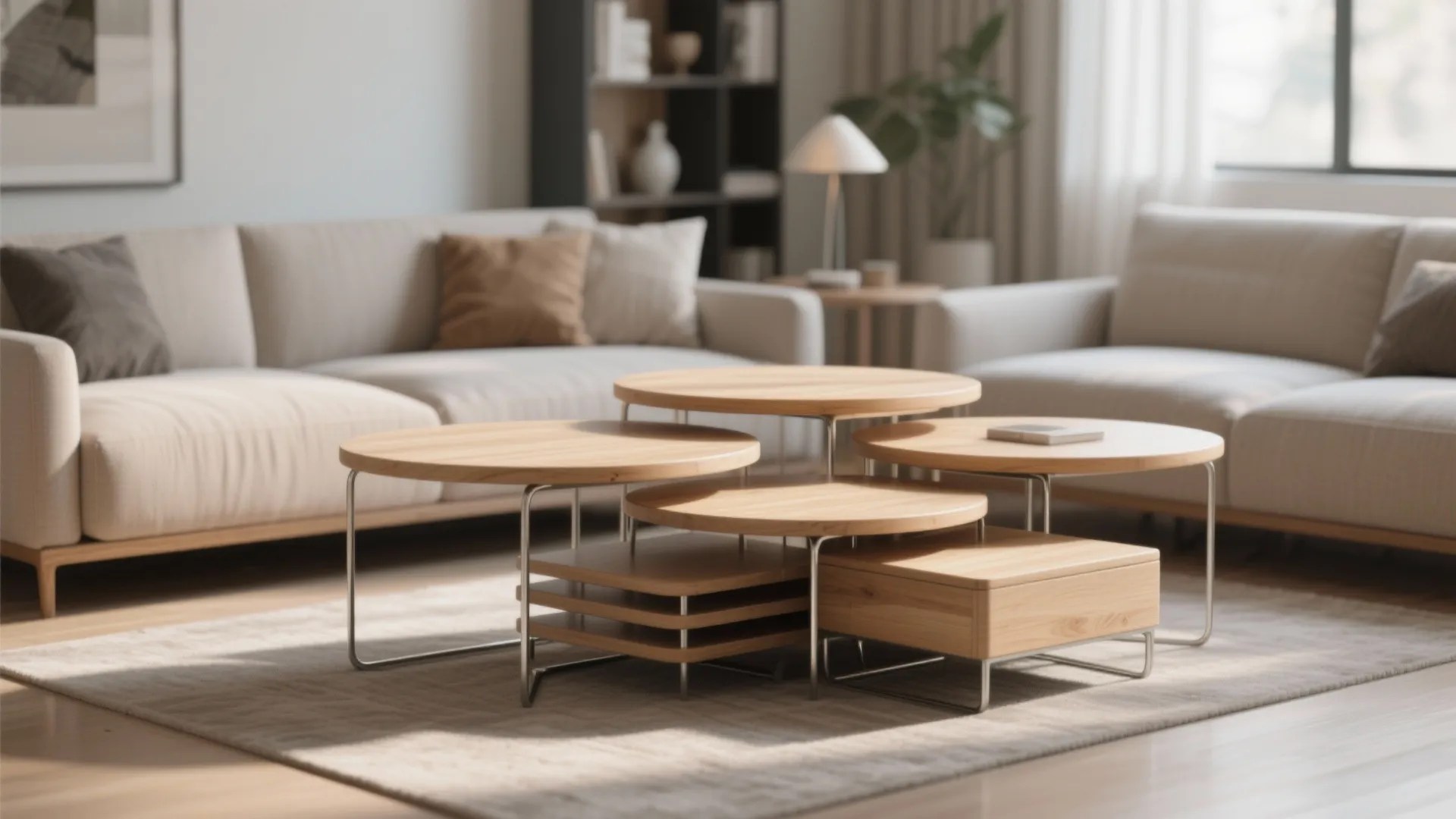 Nesting tables for flexible layouts