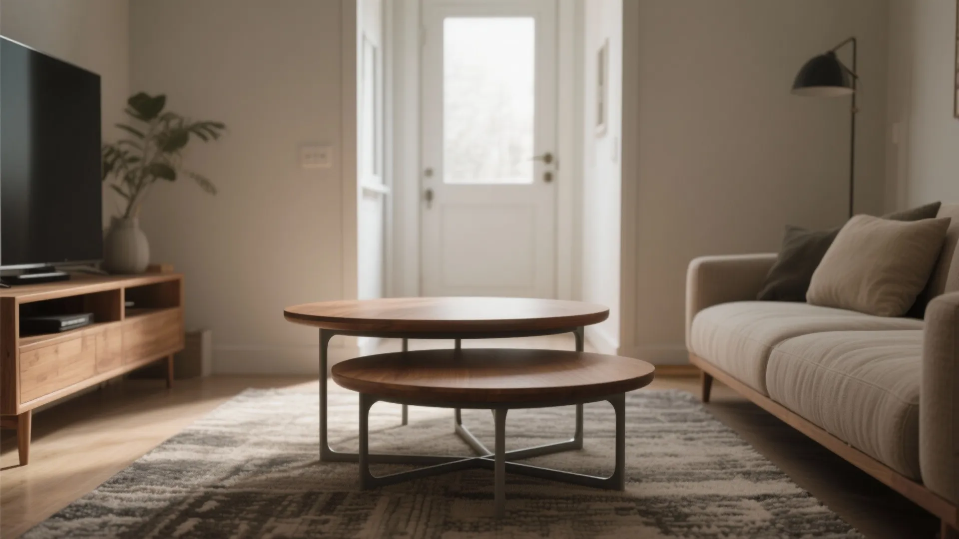 1. Go round with nesting tables