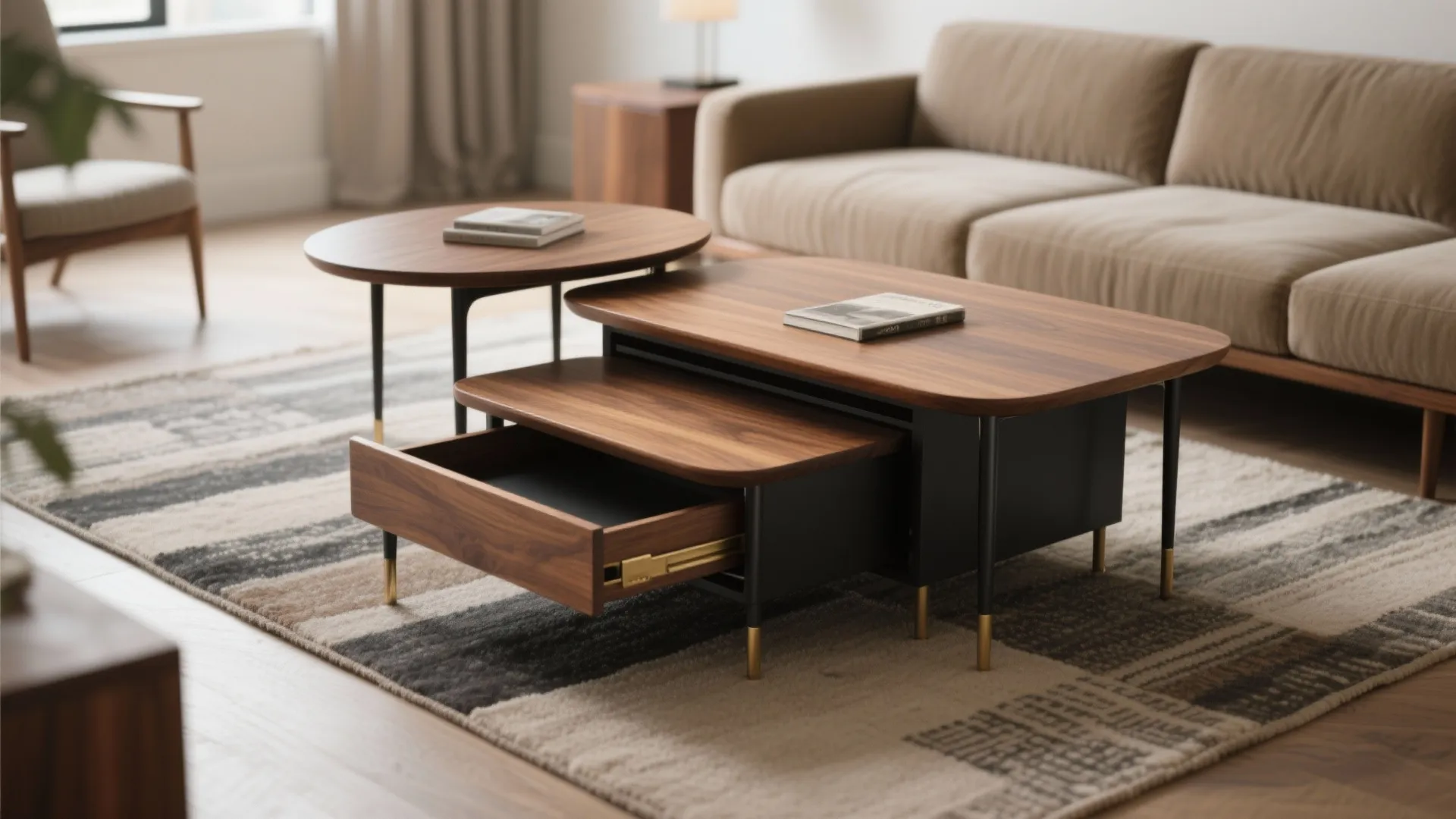 Nesting Tables: Flexible and Layered