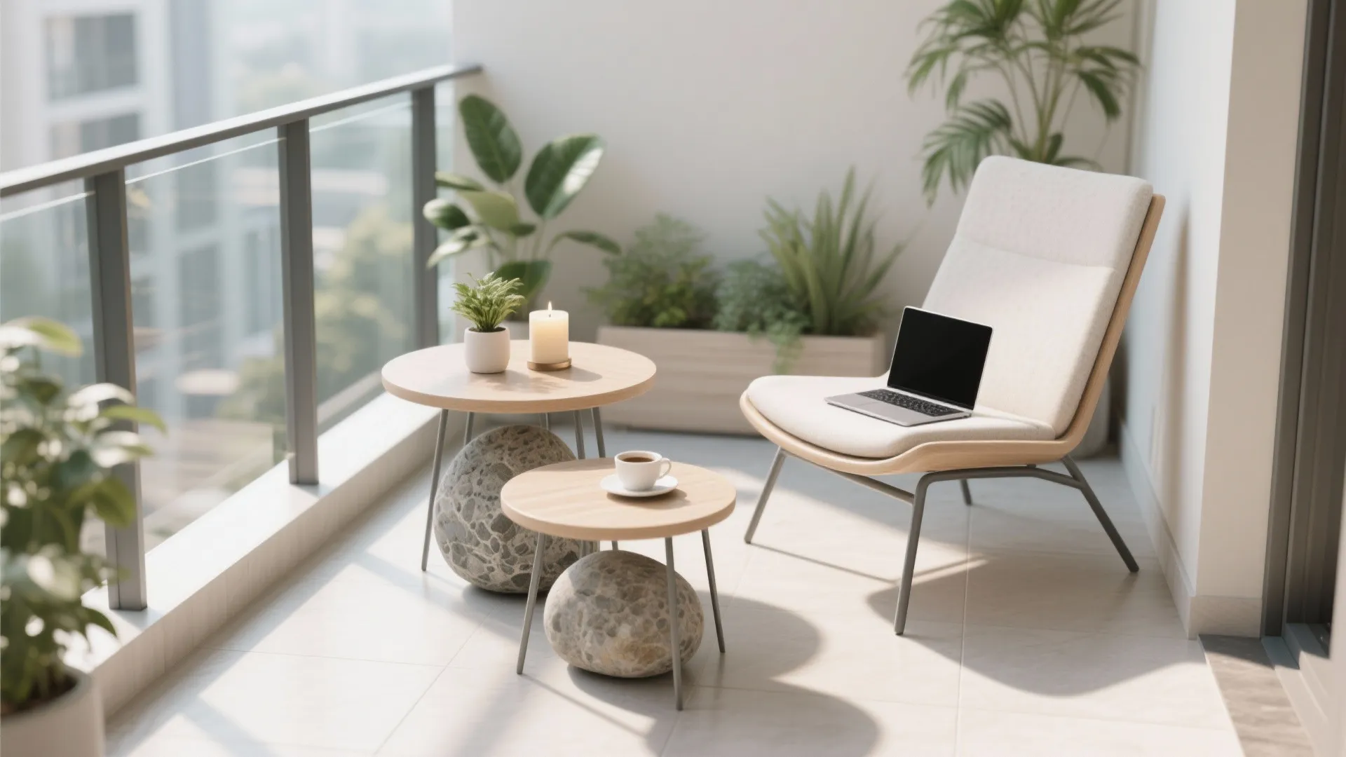 Nesting Side Tables for Layered Function