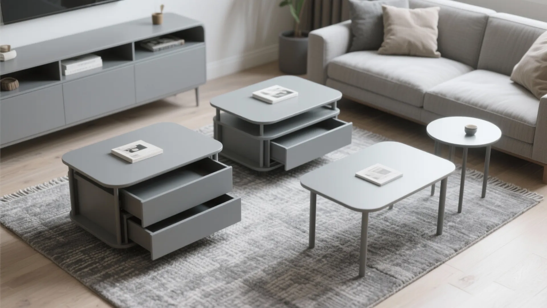 4. Nesting grey tables for flexible layouts