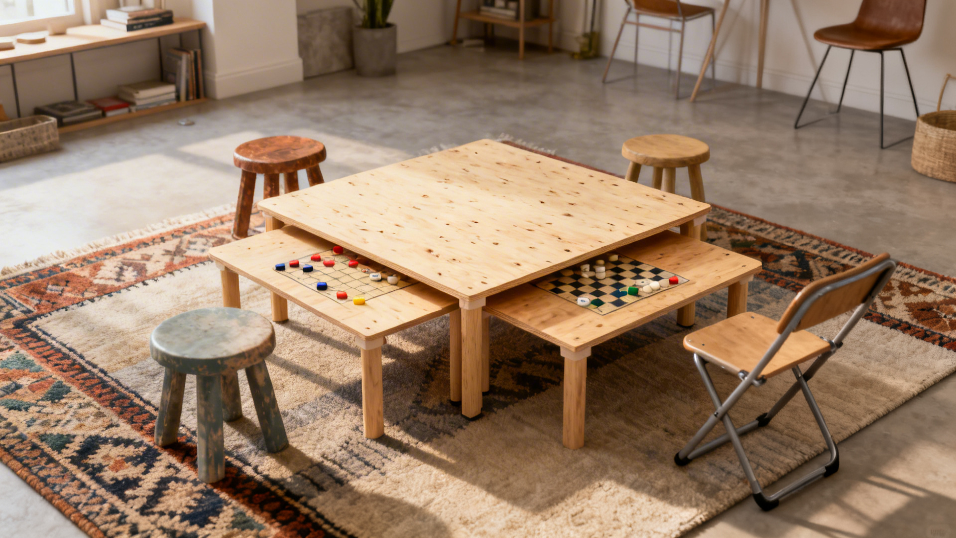 Small Living Room Game Table: 5 Space-Saving Fixes