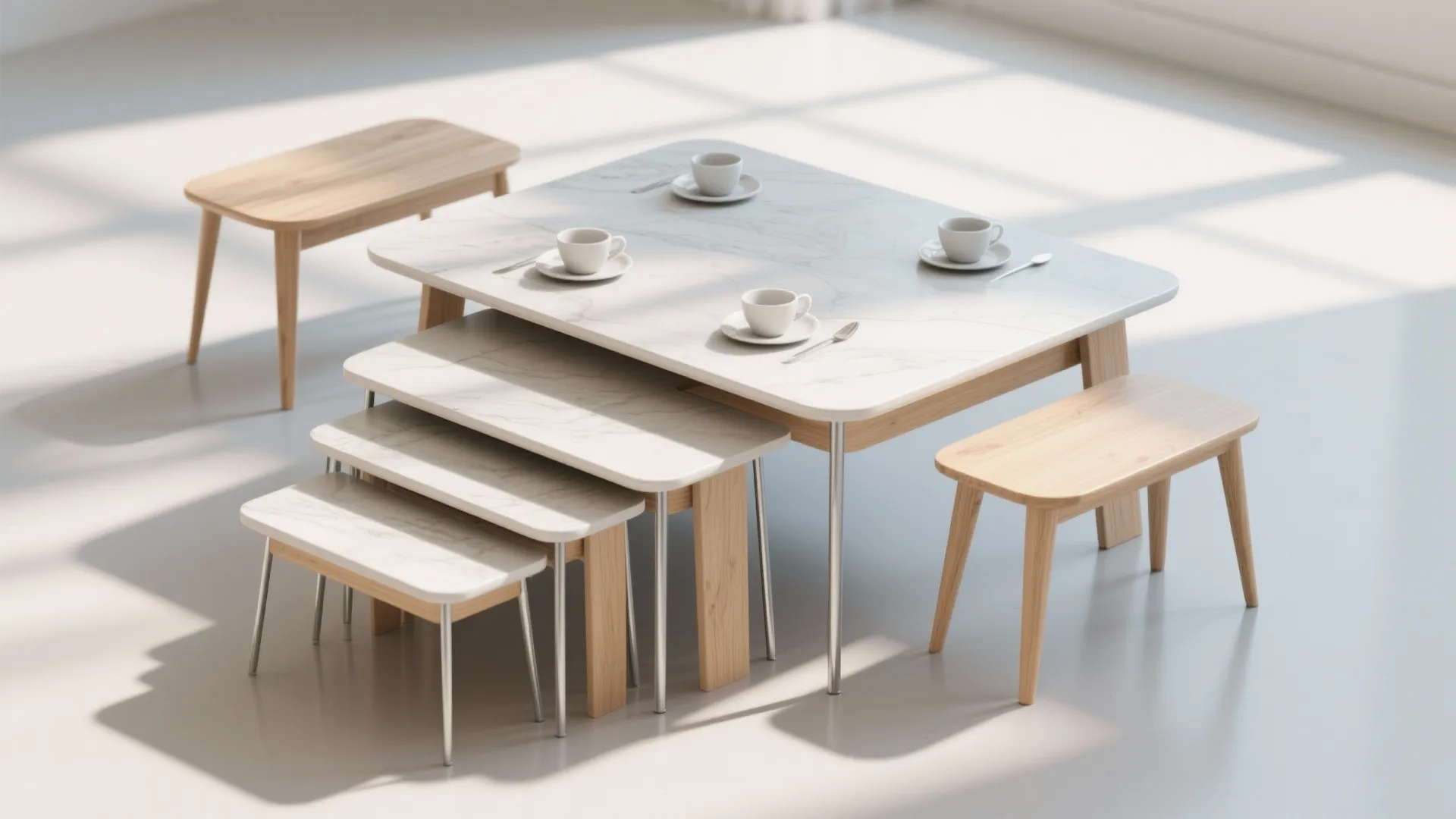 3. Nesting Tables: Flexible Layers of Surface