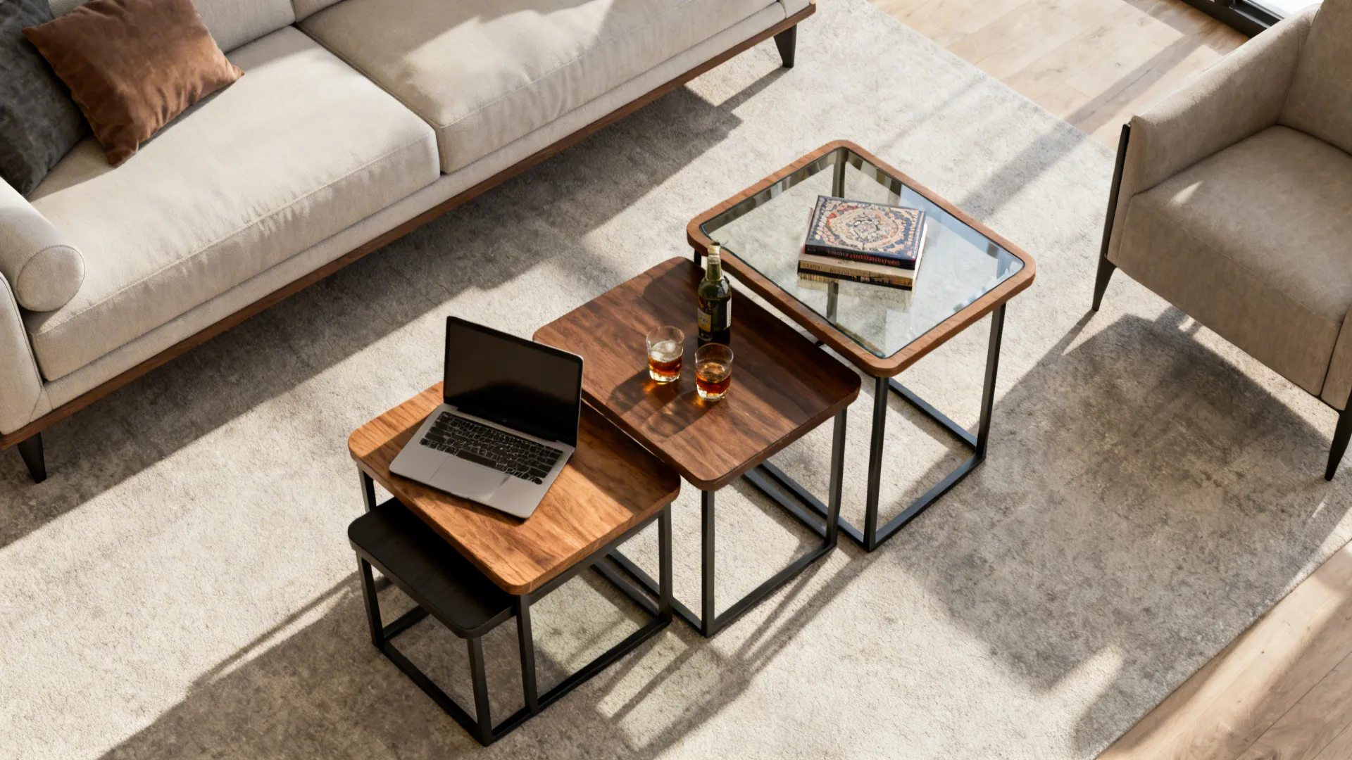 1. Nesting Tables for Flexible Zones