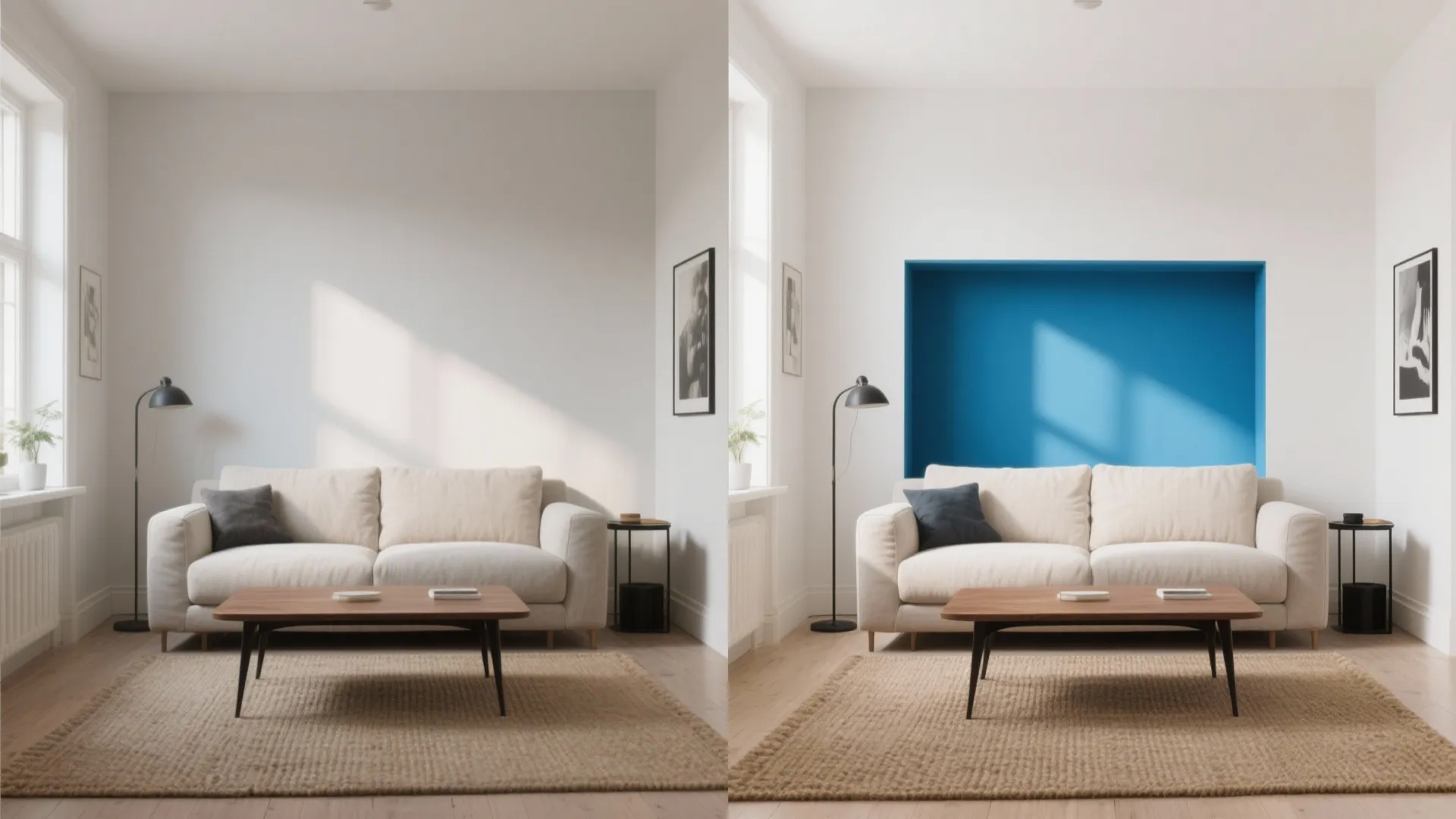 Soft Neutrals + One Bold Accent