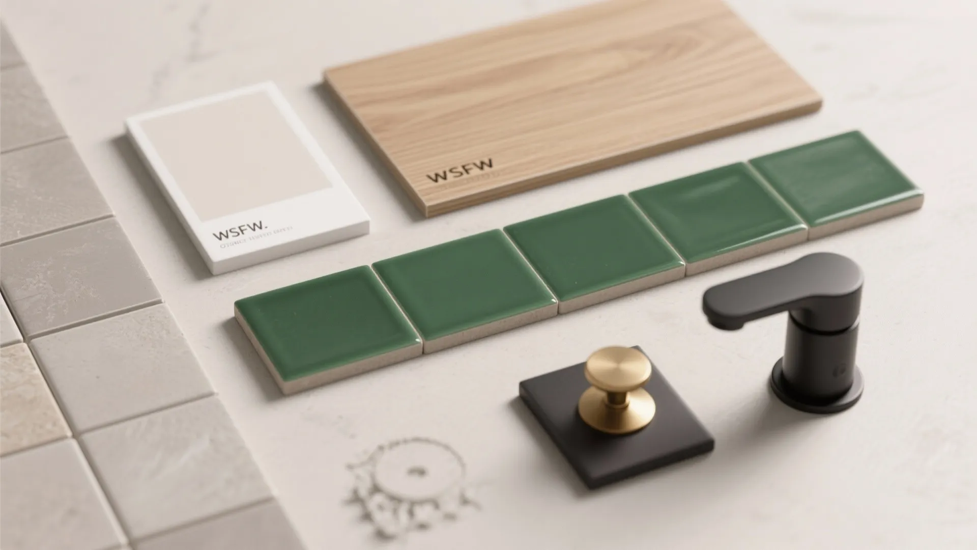 5. Neutral base with one bold accent