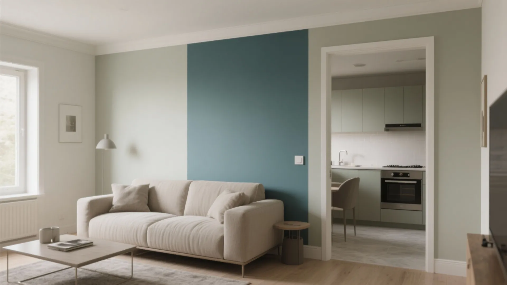 1. Unified Neutral Base with a Single Accent