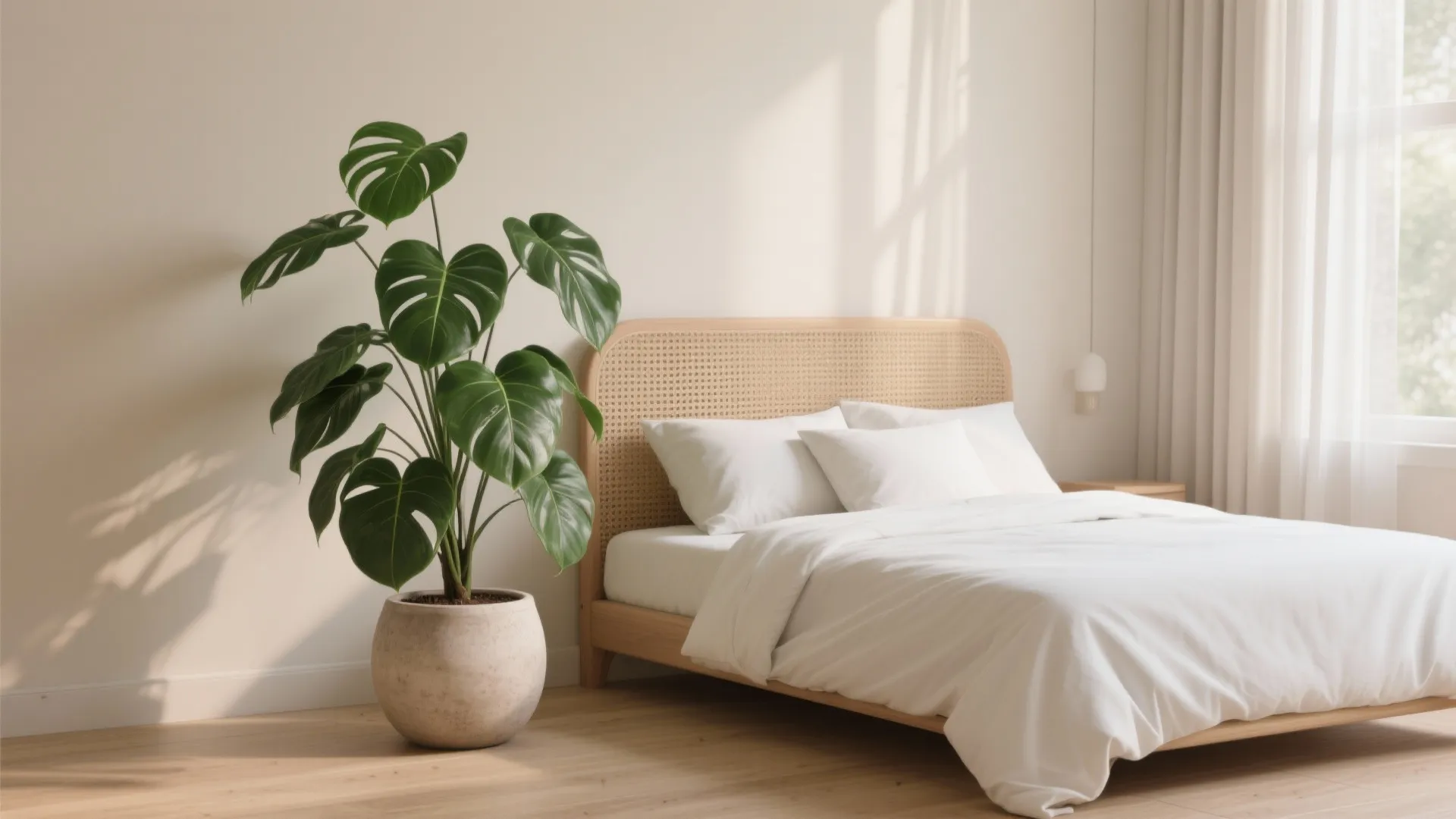 3. Neutral Palette with a Single Natural Accent