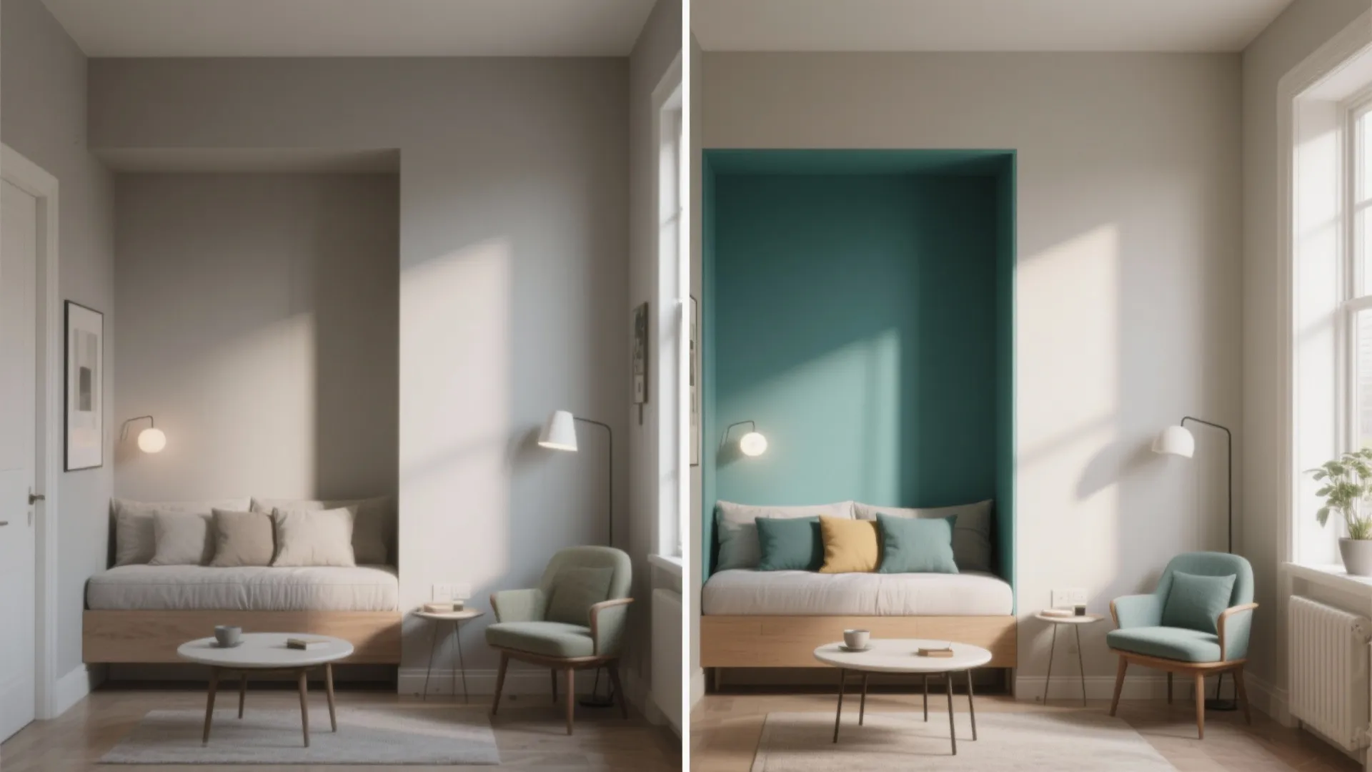 4. Layer neutrals with one bold accent