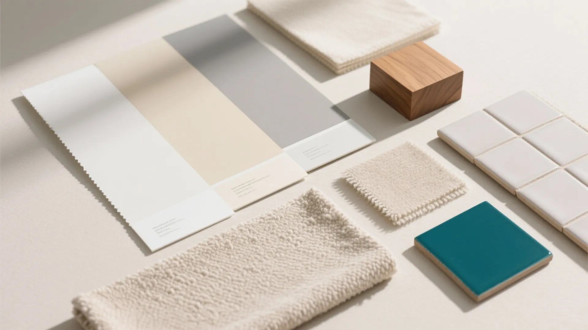 Light, Layered Neutrals With One Confident Accent