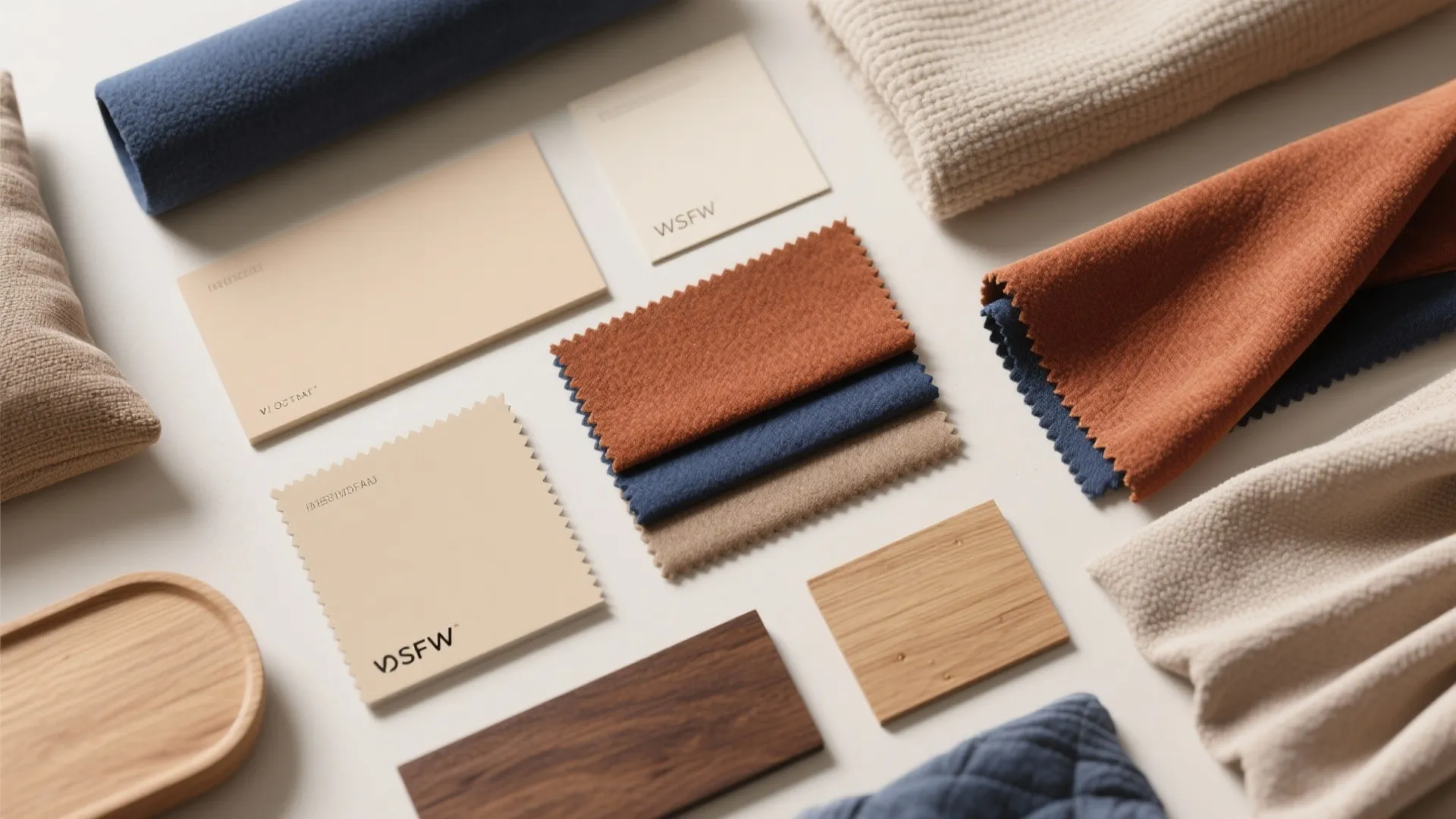 6. Neutral Palette with Accent Colors