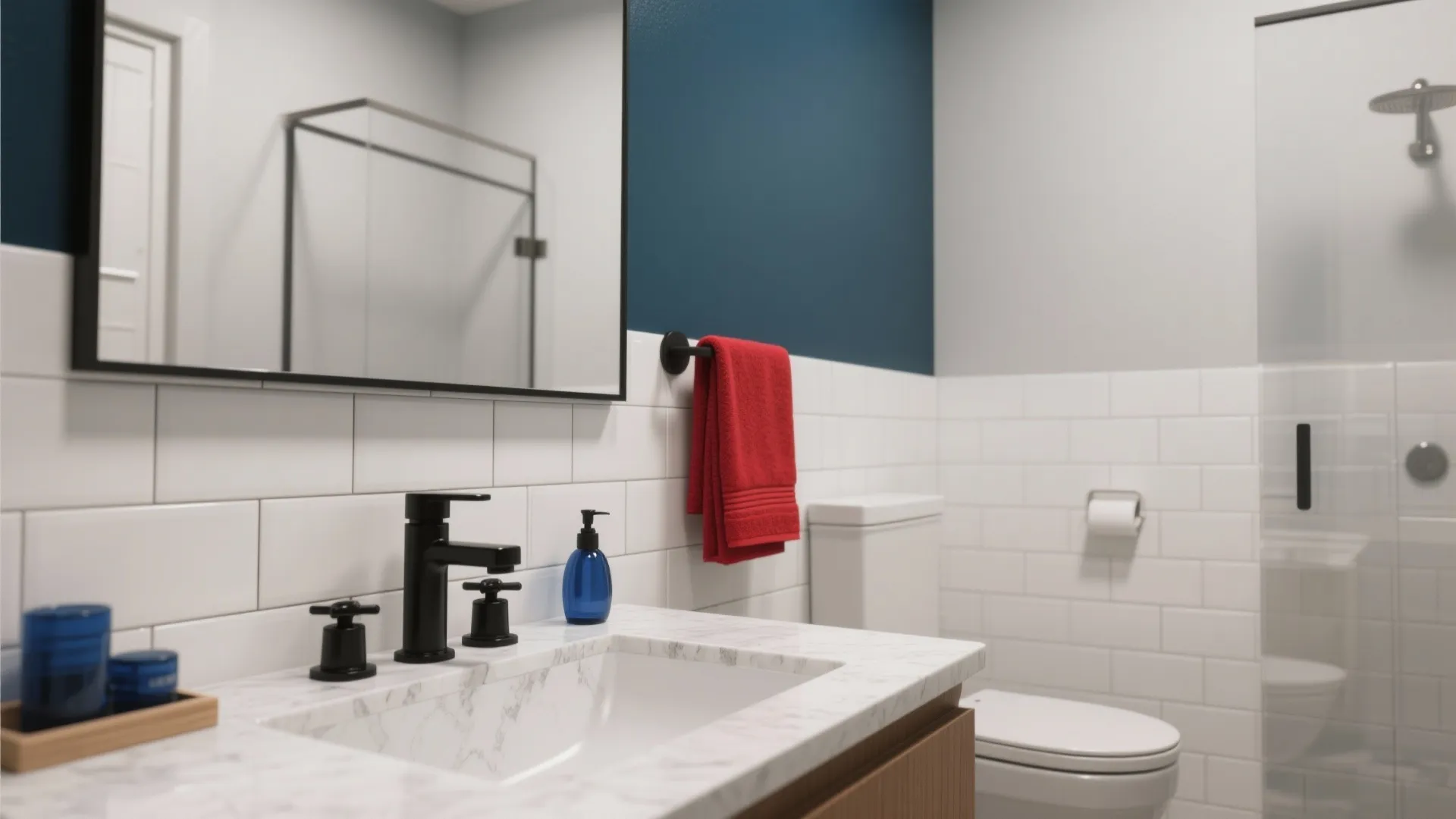 1) Start with a hero-neutral base, then punch the accents