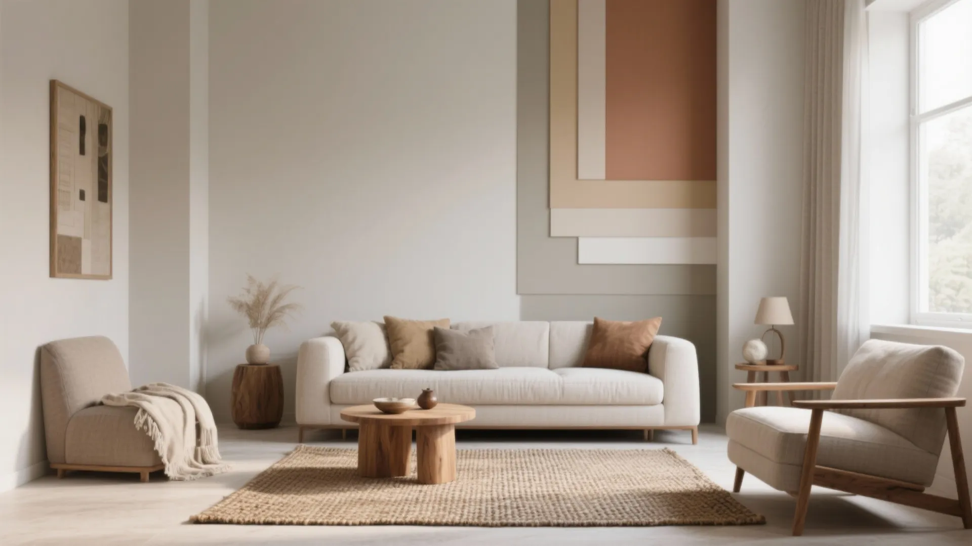 2. Pick a neutral base, then layer accents