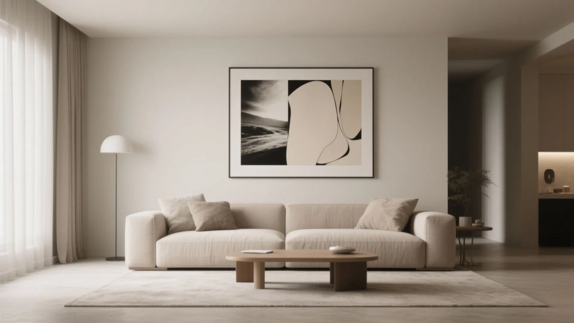 7. Neutral Artwork for Subtle Personality