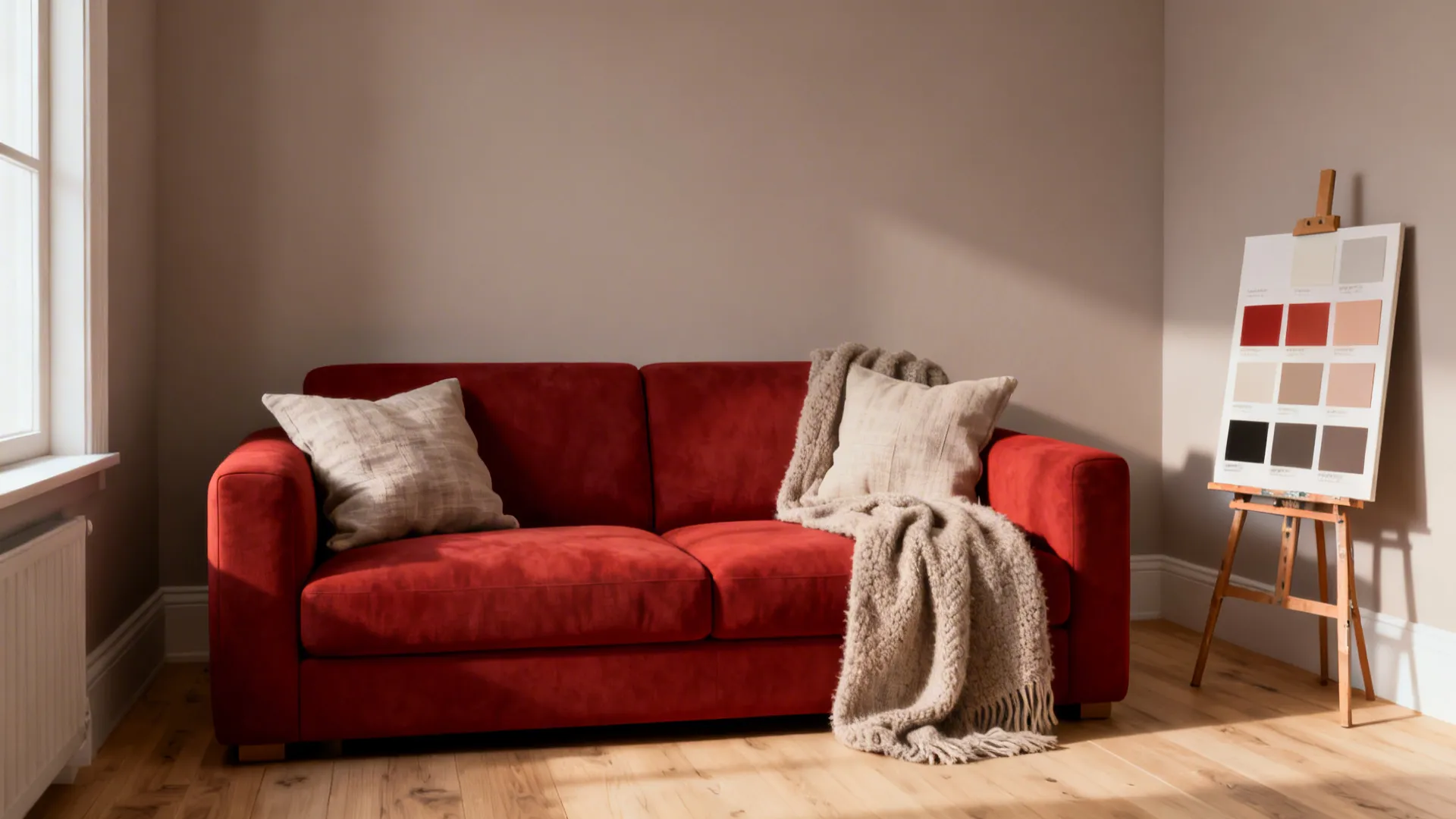 1. Anchor with a Neutral Backdrop