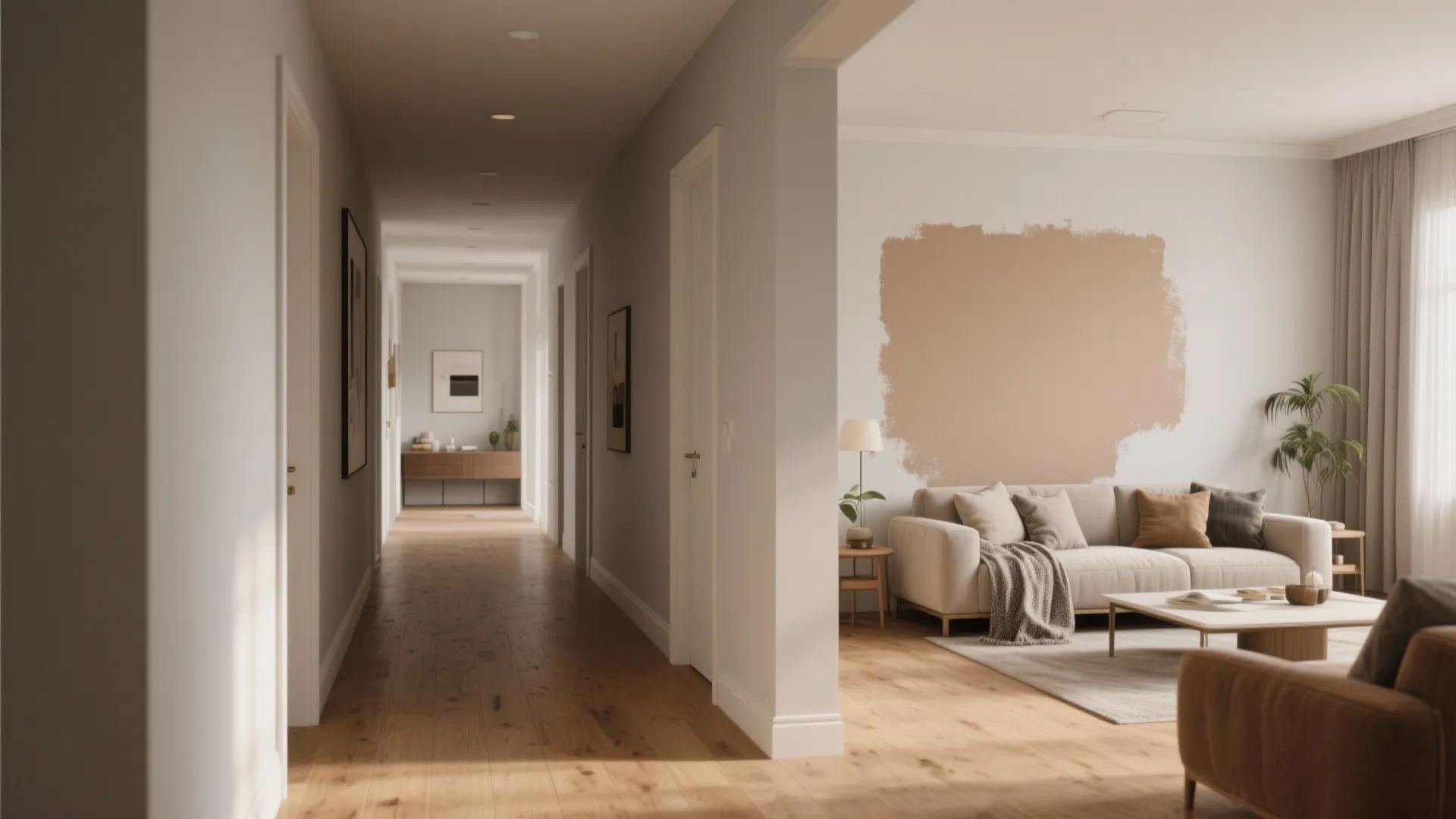 1. Unified Neutral Base with Layered Accents