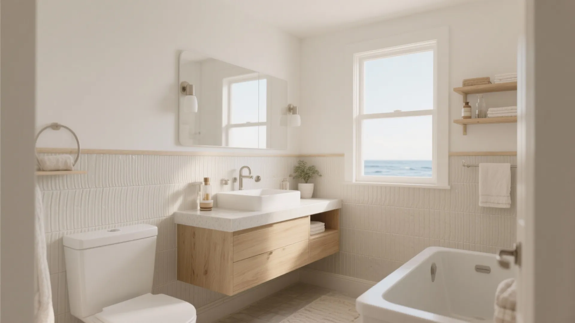 Neutral Palette with Textured Accents