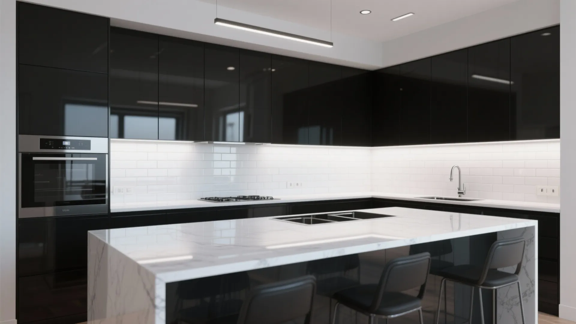 2. True Neutral Black (High-Contrast Modern)